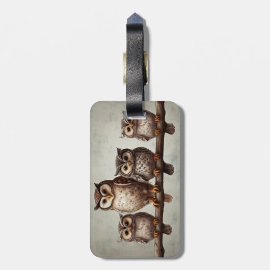 四魅力的輪 ラゲッジタグ (裏面縦)