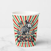 回お洒落路日が差すこと子供の誕生日パーティー 紙コップ (裏面)