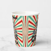 回お洒落路日が差すこと子供の誕生日パーティー 紙コップ (左)