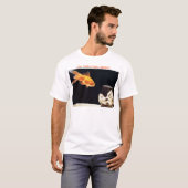 回されたテーブル Tシャツ (正面フル)