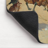 回して下さい彼を緩い、ビル、c.1893 (キャンバスの油) マウスパッド (コーナー)