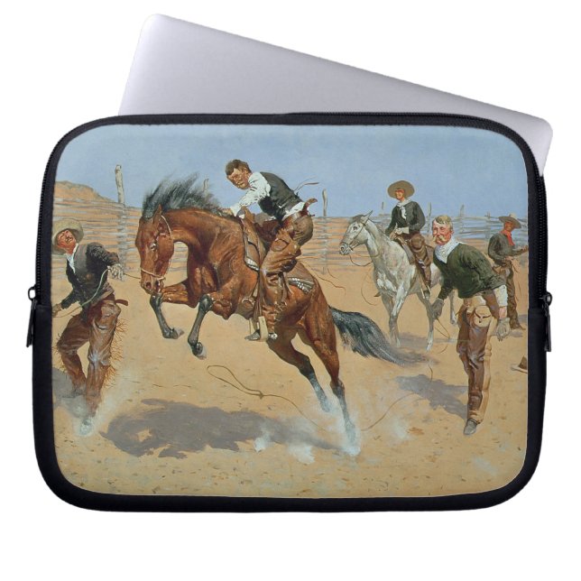 回して下さい彼を緩い、ビル、c.1893 (キャンバスの油) ラップトップスリーブ (正面)