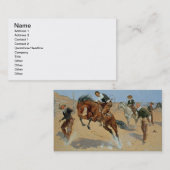 回して下さい彼を緩い、ビル、c.1893 (キャンバスの油) 名刺 (正面/裏面)