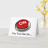 "回します私をの…" 記念日カード カード (黄色い花)