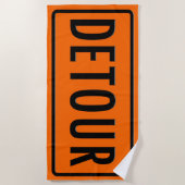 回り道のビーチタオル ビーチタオル (正面)