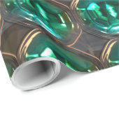 回り道の虚栄心のエレガントなパターン ラッピングペーパー (ロールコーナー)