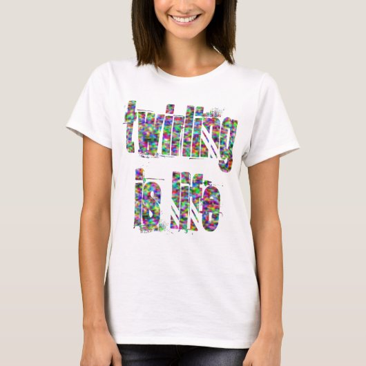 回ることは生命女性ベビードールのTシャツです Tシャツ (正面)