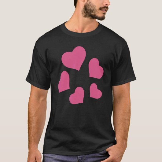 回るハートのコスチューム Tシャツ (正面)