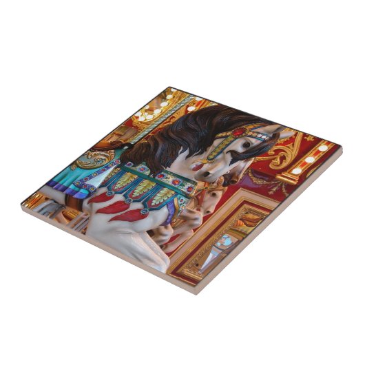 回メリー馬 タイル (側面)