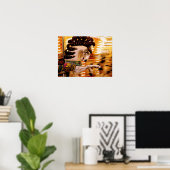 回メリー馬 ポスター (ホームオフィス)