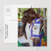 回メリー馬 ポストカード (正面/裏面)