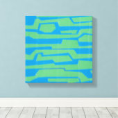 回モダン路V キャンバスプリント (インサイチュ (ウッドフロア))