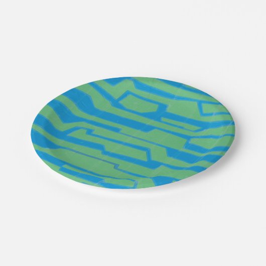 回モダン路V ペーパープレート (アングル)