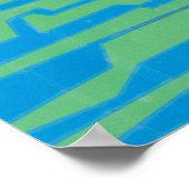 回モダン路V ポスター (角)