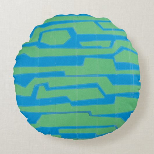 回モダン路V ラウンドクッション (正面)