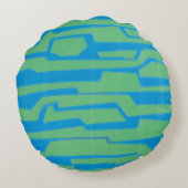 回モダン路V ラウンドクッション (裏面)