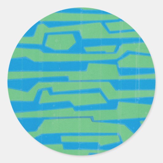 回モダン路V ラウンドシール (正面)