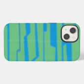 回モダン路V iPhoneケース (裏面横)