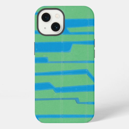 回モダン路V iPhoneケース (裏面)