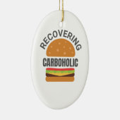 回収カルボホおもしろいリック低炭質ケトダイエット セラミックオーナメント (右)
