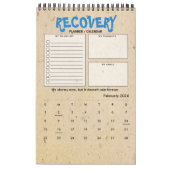 回収引用文スティック図進捗ギフトプランナー カレンダー (2月 2026)