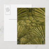 回廊でのファンのヴォールティング ポストカード (正面/裏面)