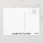 回廊の中 ポストカード (裏面)