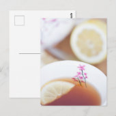 回復おめでとう レモン茶のポストカード ポストカード (正面/裏面)