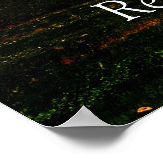 回復が可能なポスター/やる気を起こさせる ポスター (角)