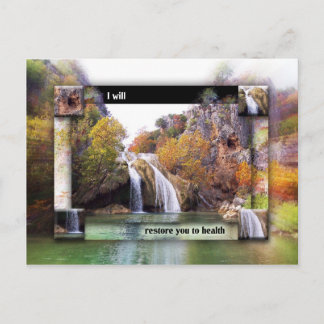 回復して回復する ポストカード