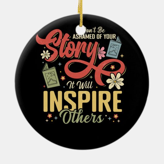 回復しらふあなたの話はアルコールインスパイア依存症になる セラミックオーナメント (裏面)