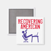 回復するアメリカの磁石 マグネット (正面/裏面)