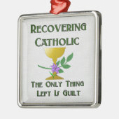 回復するカトリック メタルオーナメント (左)