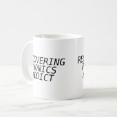 回復する音に溺れた人 コーヒーマグカップ (正面左)