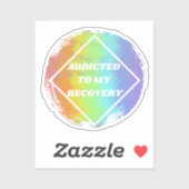 回復に中毒 – NA麻薬匿名 シール (シート)