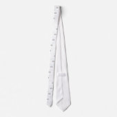 回復に会う心の体団体のオウム ネクタイ (裏面)