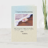 回復に関するシェルビーチの進行勇気付けられる カード (正面)