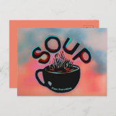 回復のスープが全てを癒す ポストカード (正面/裏面)