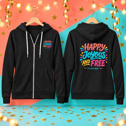 回復の喜びと自由 - 開始日 パーカ