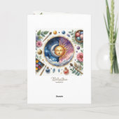 回復をお祈りするグリーティングカード サンキューカード (裏面)