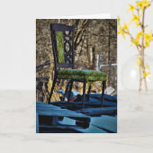 「回復を待つ・・・」お見舞いカード カード (黄色い花)