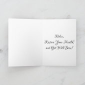 "回復を待つ・・・" グッドヘルスカード カード (内部)