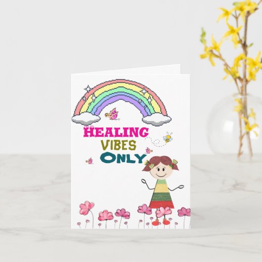 回復を早める カード (黄色い花)