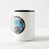 回復カスタムギフトのマイルストーン – 海ビア ツートーンマグカップ (正面左)