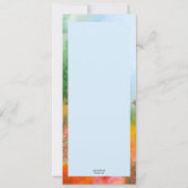 回復カード 招待状 (裏面)