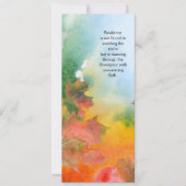 回復カード 招待状 (正面)