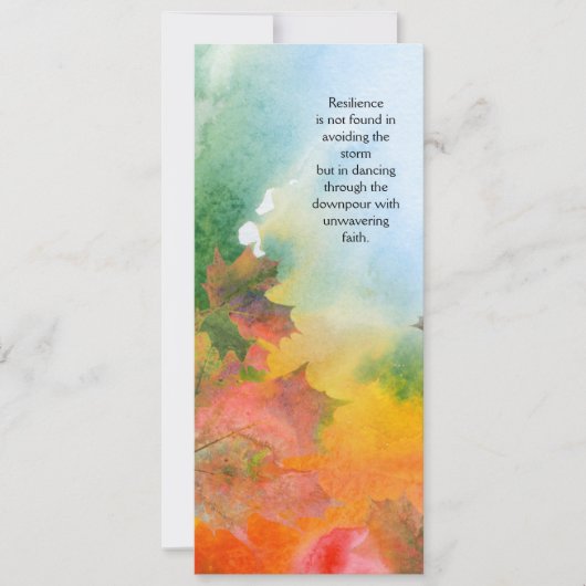 回復カード 招待状 (正面)