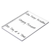 回復ジャーナル ノートブック (左側)