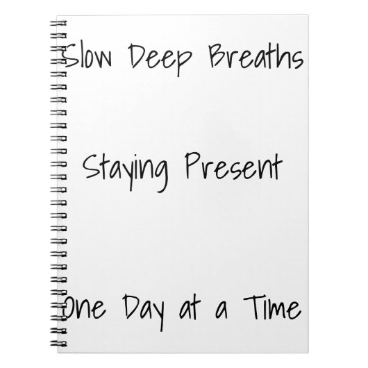 回復ジャーナル ノートブック (正面)