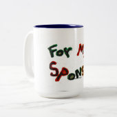 回復スポンサーのマグ ツートーンマグカップ (正面左)